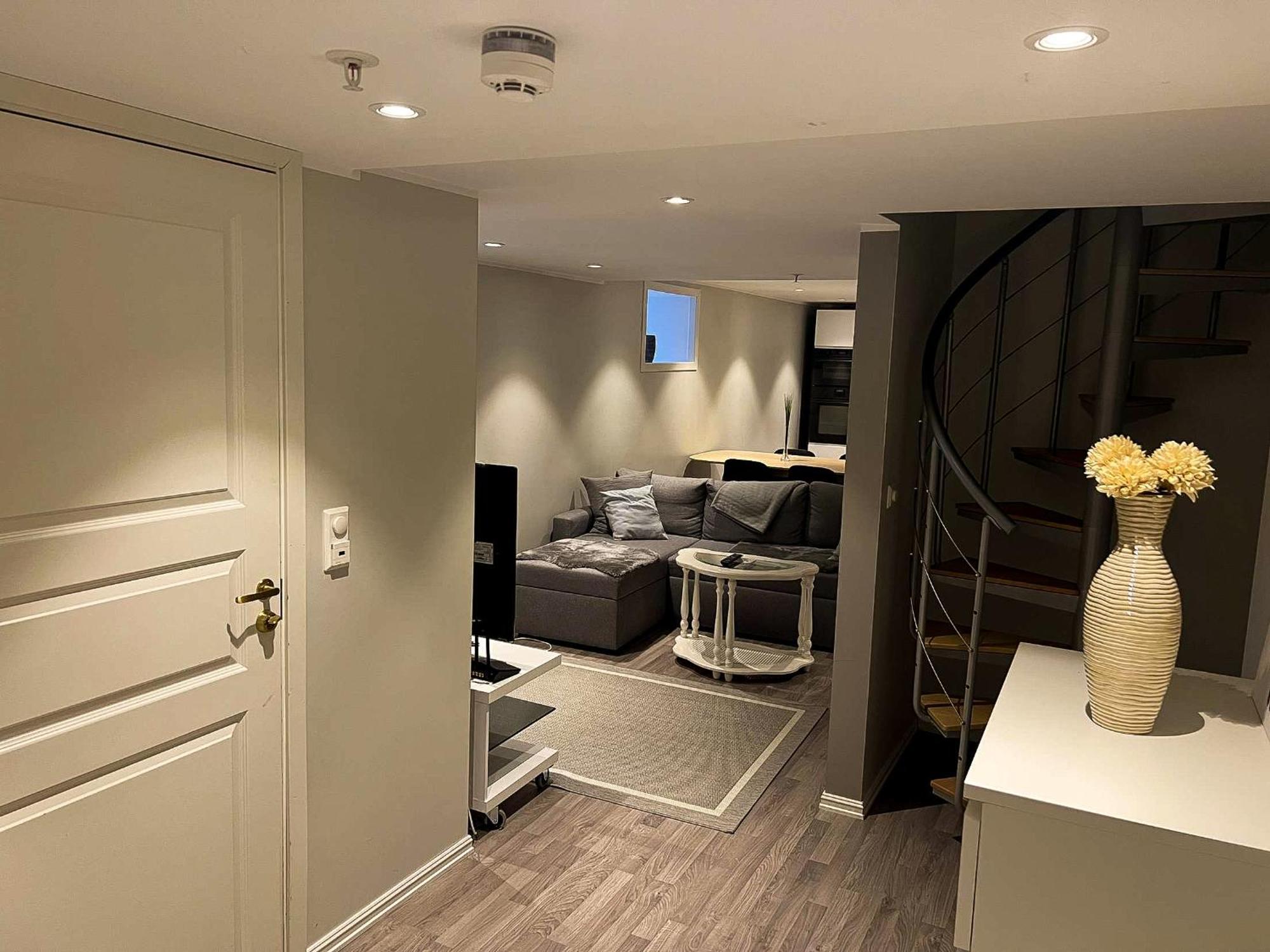Modern Big 2 Bedroom Apartment Near Solsiden Trondheim Exterior foto